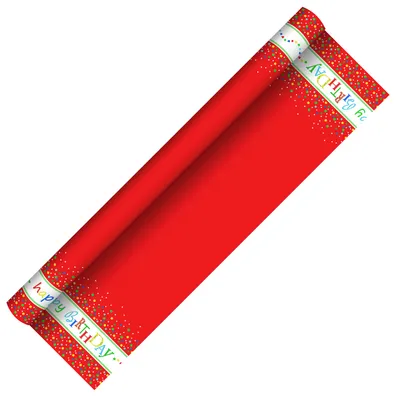 Obrázok produktu pre Papstar Papiertischdecke Geburtstag 5 x 1,2 m Happy Birthday