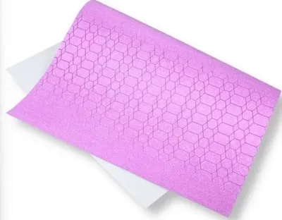 Imagen del producto de Papel decorativo con brillo, 140 gramos, 40x60 cm, color púrpura, paquete de 5 unidades - Polsirhurt