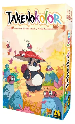 Zdjęcie produktu dla Asmodee Takenokolor, Gra planszowa, 8 lat(a), 20 min, 20 min