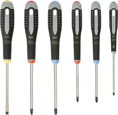Immagine prodotto di BAHCO Ergo™ Set di cacciaviti 6 pezzi BE-9886