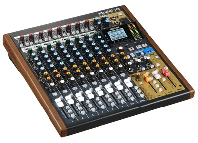 Obrázek produktu pro Tascam Model 12, 12 kanály/kanálů, Bluetooth, 16 W, Černá, Dřevo