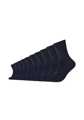 Produktbild von Camano Socken 10er-Pack Classics mit druckfreiem Komfortbund blau 39-42