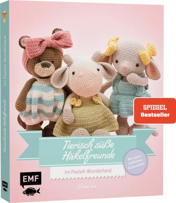Produktbild von Tierisch süße Häkelfreunde - Im Pastell-Wunderland