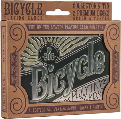 Zdjęcie produktu dla Karty Retro Tin Gift Set BICYCLE