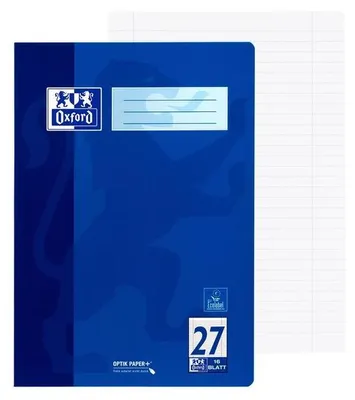 Produktbild von Oxford Heft A4 16 Blatt – Lin. 27