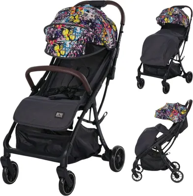 Immagine prodotto di Lorelli passeggino Minori pieghevole ruote inPoliuretanoportabicchieri copripiedi colorato