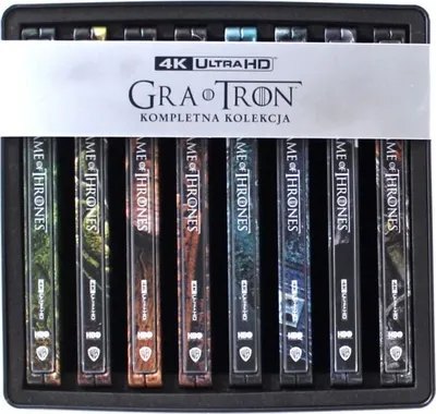 Produktbild von Game of Thrones: Das Lied von Eis und Feuer Steelbook 4K (Gra o Tron Kompletna Kolekcja Sezon 1-8 (Deluxe) (steelbook))