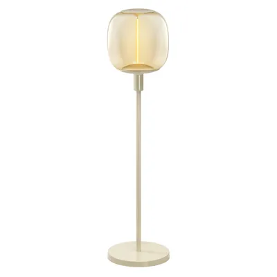 Zdjęcie produktu dla Lampa podłogowa LEDVANCE DECOR STICK SHORT, 1 x E27, beżowa, stal nierdzewna, indywidualne scenariusze oświetleniowe, idealna do pomieszczeń mieszkalnych, włącznik nożny, nowoczesny design, podstawa E27, dekoracyjna