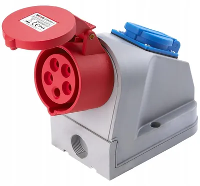 Produktbild von Adelid Feststeckdose Kombi 16A 5P + 230V IP44