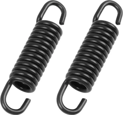 Produktbild von 2 Stücke 8cm Motorrad Haupthalterung Ständer Rückholfeder Schwarz Hauptständer Ständerfeder für Jog50