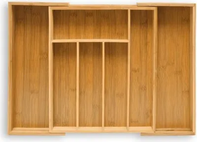 Immagine prodotto di Portaposate bambù 48 cm allungabile