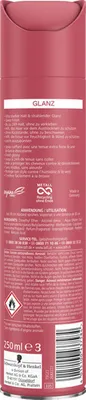Produktbild von taft Glanz Haarspray Halt 4 bis zu 24h strahlender Glanz 250g