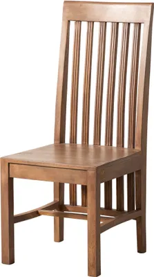 Image de MASSIVMOEBEL24 | Chaise TOULOUSE #13 Bois de Manguier Huilé Beige - 45x54x108