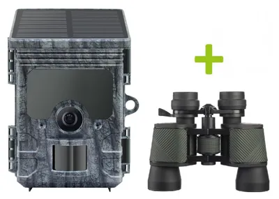 Obrázek produktu pro Fotopast OXE Viper a klasický dalekohed FOMEI 7-21X40 ZCF Zoom + 32GB SD karta, 4ks baterií a stativ!