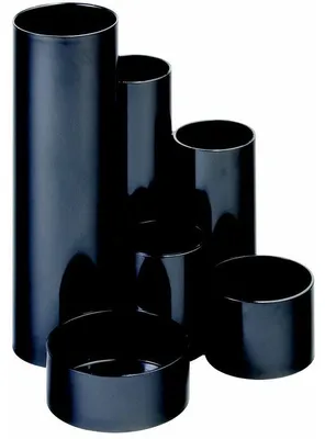 Produktbild von MAUL Stifteköcher MAULtubo Kunststoff 15.3 x 15.2 x 12.6 cm schwarz