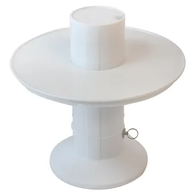 Produktbild von Cake Stand Food Grade High Haltbarkeit Plastik Hochzeitstorte Ständer Dessert Gebäck Display Accessoire Geburtstagsgeschenk-10Inch
