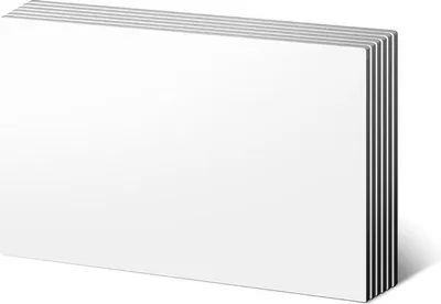 Produktbild von Famanu Magnetische Schreibtafel-Vorlagen - 6 Stück, 31x21 cm, wiederverwendbar und waschbar