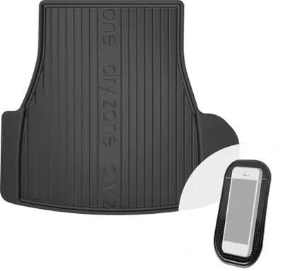 Imagen del producto de Bandeja de goma para el maletero, alfombrilla para el maletero, compatible con BMW Serie 7 E66, modelo sedán, años 2001-2008