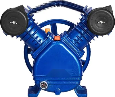 Immagine prodotto di Gruppo compressore - Compressore a pistoni da 3 CV - Compressore d'aria a doppio cilindro - Compressori ad alte prestazioni per applicazioni industriali