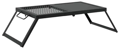 Obrázok produktu pre Skladací kempingový gril Čierna 31,5 x 26,5 x 4 cm