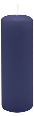 Produktbild von Stumpenkerzen 150 x Ø 40 mm, Nachtblau Dunkelblau, 16 Stück
