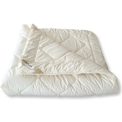 Produktbild von Merino Schafschurwolle Winterdecke Kuschelzeit in 200x200 cm mit Duo Aufbau