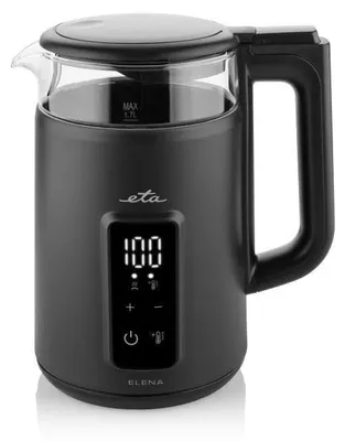 Obrázek produktu pro Eta 959590000, 1,7 l, 2200 W, Černá, Sklo, Plast, Nastavitelný termostat, Zabezpečení proti přehřátí