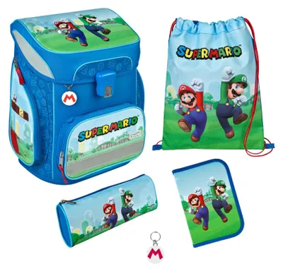 Produktbild von Super Mario - CLOU Schulranzen Set, 5-teilig