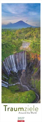 Image de Calendrier mural 34x98 cm - 12 destinations magnifiques