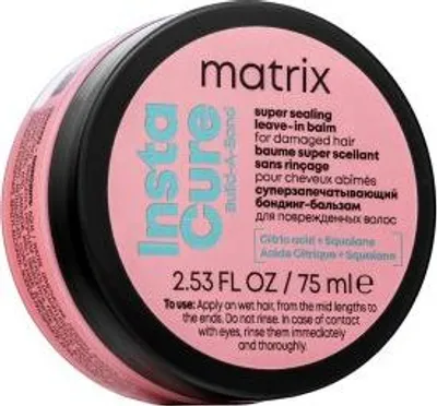 Obrázok produktu pre Matrix Total Results Insta Cure Build-A-Bond Leave-In Balm vyživujúci balzám pre posilnenie vlasového vlákna 75 ml