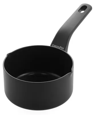 Kasserolle 16 cm, 1,58 l, Keramik-Antihaft, Induktion, schwarz