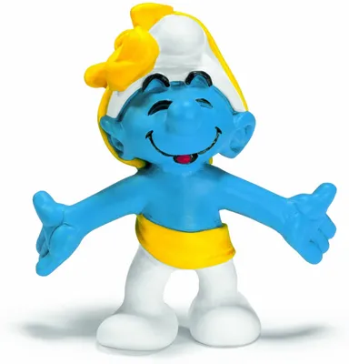 Produktbild von schleich Jubiläumsschlumpf, 3 Jahr(e), The Smurfs, Blau, Weiß, Gelb, Kunststoff