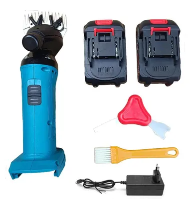 Immagine prodotto di Tagliacapelli elettrico per ovini - Tosatrice professionale per animali - 6 velocità - Testina di taglio a 13 denti - 300–550 W - 21 V AC - Adatta per pecore, capre, bovini