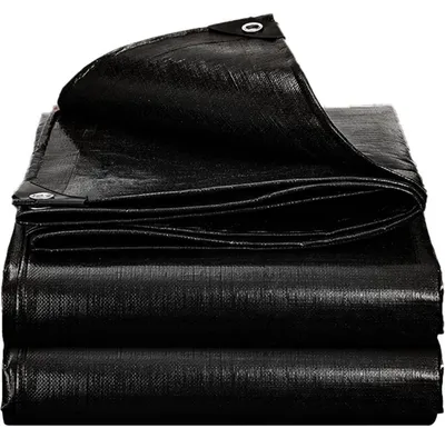 Produktbild von Abdeckplane 150 g/m² robust reißfest wasserdicht 4x5m schwarz