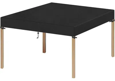 Produktbild von Abdeckhaube Gartentisch Quadratisch 80x80x15cm 420D Oxford Wasserdicht UV-Beständig Winddicht