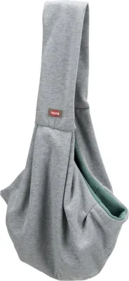 Produktbild von TRIXIE Fronttasche Soft - hellgrau/mint - 22 × 20 × 60 cm