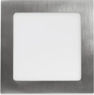 Obrázek produktu pro Ecolite Stříbrný vestavný LED panel hranatý 170 x 170mm 12W Barva světla: Denní bílá LED-WSQ-12W/41/CHR