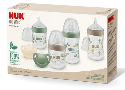 Obrázek produktu pro Sada NUK For Nature Perfect Start - šetrná k životnímu prostředí a bezpečná