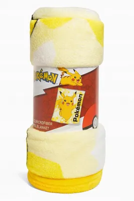 Produktbild von Carbotex Pikachu Flanelldecke Kinder 130x160 cm Weich