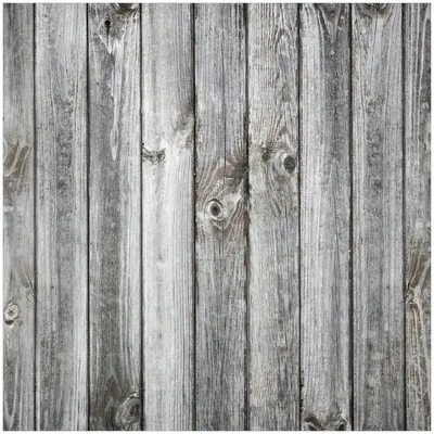 Produktbild von Wallario Memoboard Magnettafel aus Glas, Größe 50 x 50 cm, Motiv Holz-Optik Textur hellgraues Holz Paneele Dielen mit Asteinschlüssen