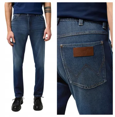 Obrázek produktu pro Wrangler | Džíny River Straight Fit Tapered Fog, velikost 36, délka 32