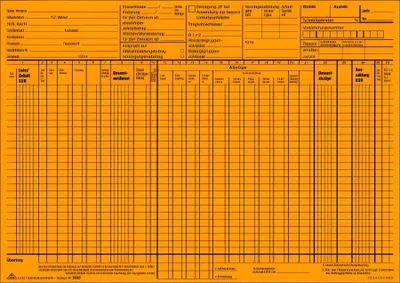 Produktbild von RNK Lohn u.Gehaltskontokarte A4quer or