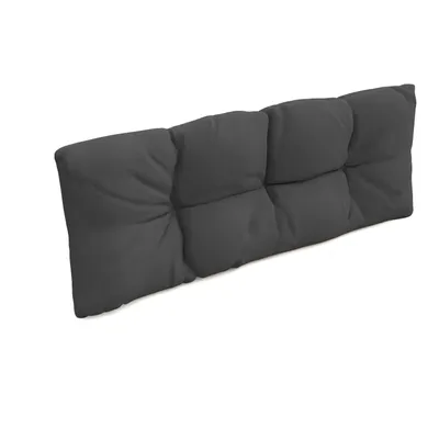 Immagine prodotto di POKAR Cuscino per pallet con bella trapuntatura Cuscino per divano in pallet, Dimensioni: Cuscino per lo schienale 120 x 40, Colore: Antracite - Impermeabile