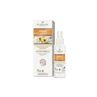 Produktbild von Arnika-Spray mit Arnika 20 % bei erweiterten Kapillaren, Schwellungen, Blutergüssen, 100 ml