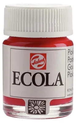 Produktbild von Bruynzeel Ecola, Rot, Gouache, Flüssigkeit, 16 ml, 1 Stück(e)
