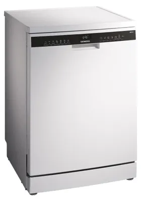Produktbild von Siemens iQ300 SN23HW05ME, Freistehend, Standardgröße (60 cm), Weiß, Schwarz, Tasten, 1,75 m