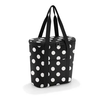 Zdjęcie produktu dla Reisenthel thermoshopper, Torba termiczna, 15 l, Czarny, Biały, Poliester, Folia aluminiowa, 380 mm
