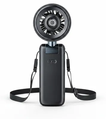 Produktbild von InAndOutdoorMatch - Mini Ventilator - 3 Geschwindigkeiten - Aufladbar, KI-generiertes Bild