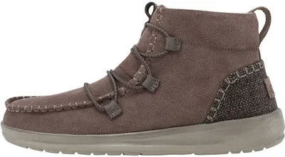 Produktbild von HEYDUDE Hey Dude Eloise Suede Grip Schuhe Damen rosa 38