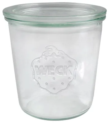 Produktbild von WECK Rundrandglas Sturz 500 ml mit Deckel 100mm